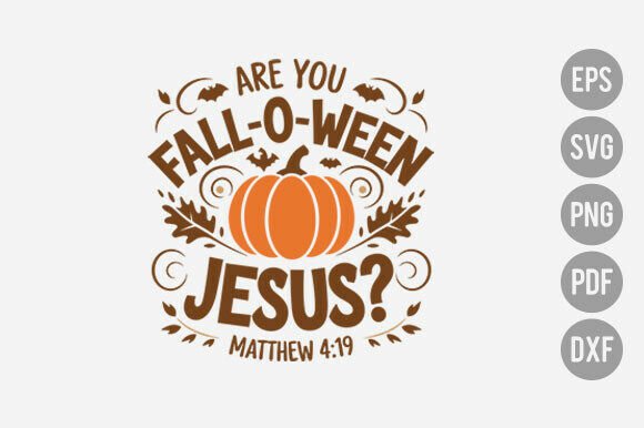 Are You Fall O Ween Jesus Png: A Unique Embroidery Design