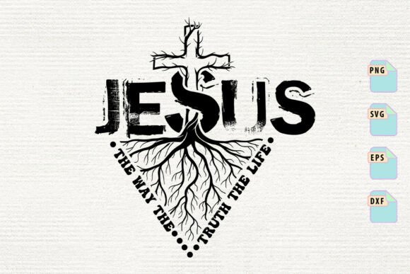 Branding with The Way the Truth the Life Christian Tee Graphics