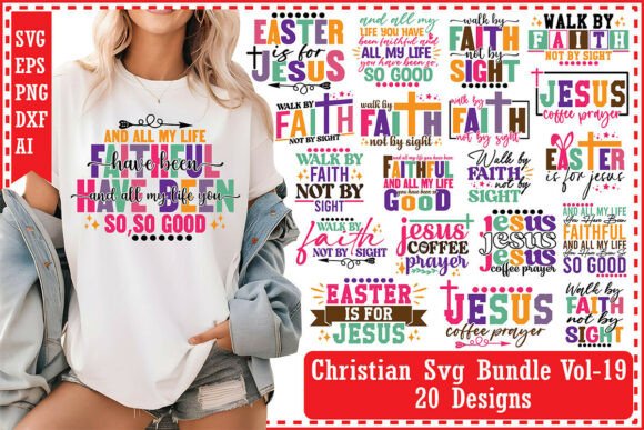 Christian Svg Bundle Vol-19: A Versatile Graphics Solution