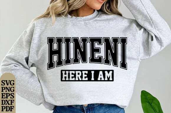 Embroidering Faith: Here I Am Christian Bible Verse, Hineni