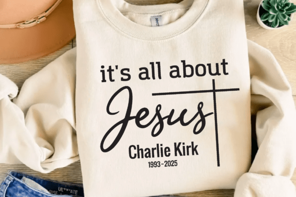 Exploring It's All About Jesus SVG by Charlie Kirk