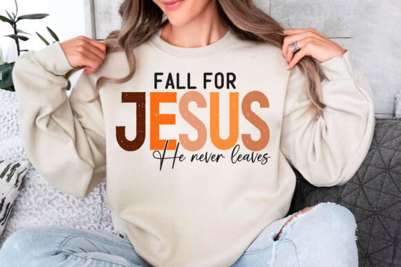 Fall for Jesus SVG: A Versatile Graphic for T-Shirt Designs