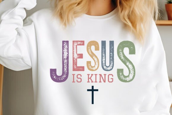 Jesus is King SVG: A Versatile Graphic for T-Shirt Designs