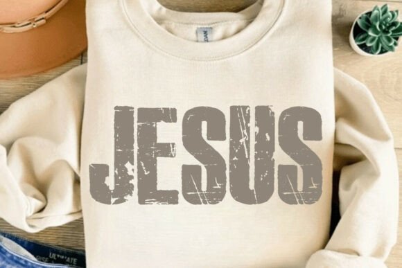 Jesus SVG, Bible Verse SVG: Perfect for Christian Graphics & T-Shirt Designs