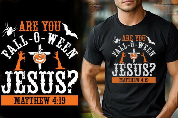 Review: ARE YOU FALLOWEEN JESUS T-Shirt Graphics