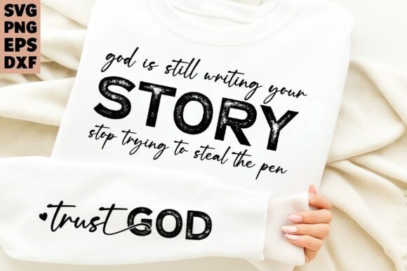 Trust God Svg Christian Graphics for T-Shirt Designs